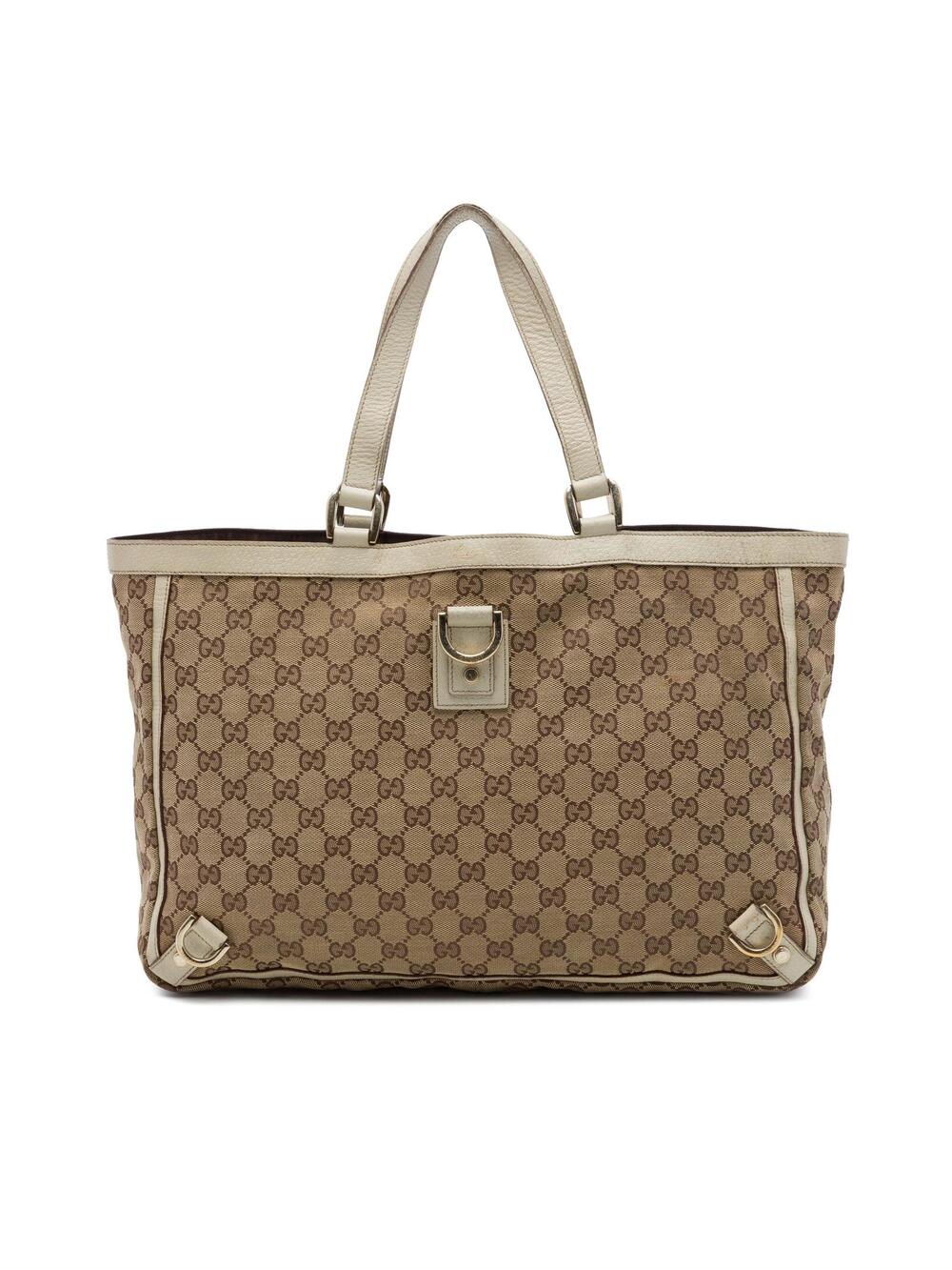 Gucci Gg Canvas Abbey D Ring Tote Pre- #362524G50B